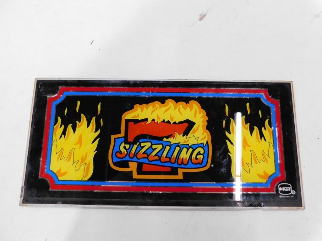 Glass Slot Machine Cover for Sizzling 7s (1 of 3)