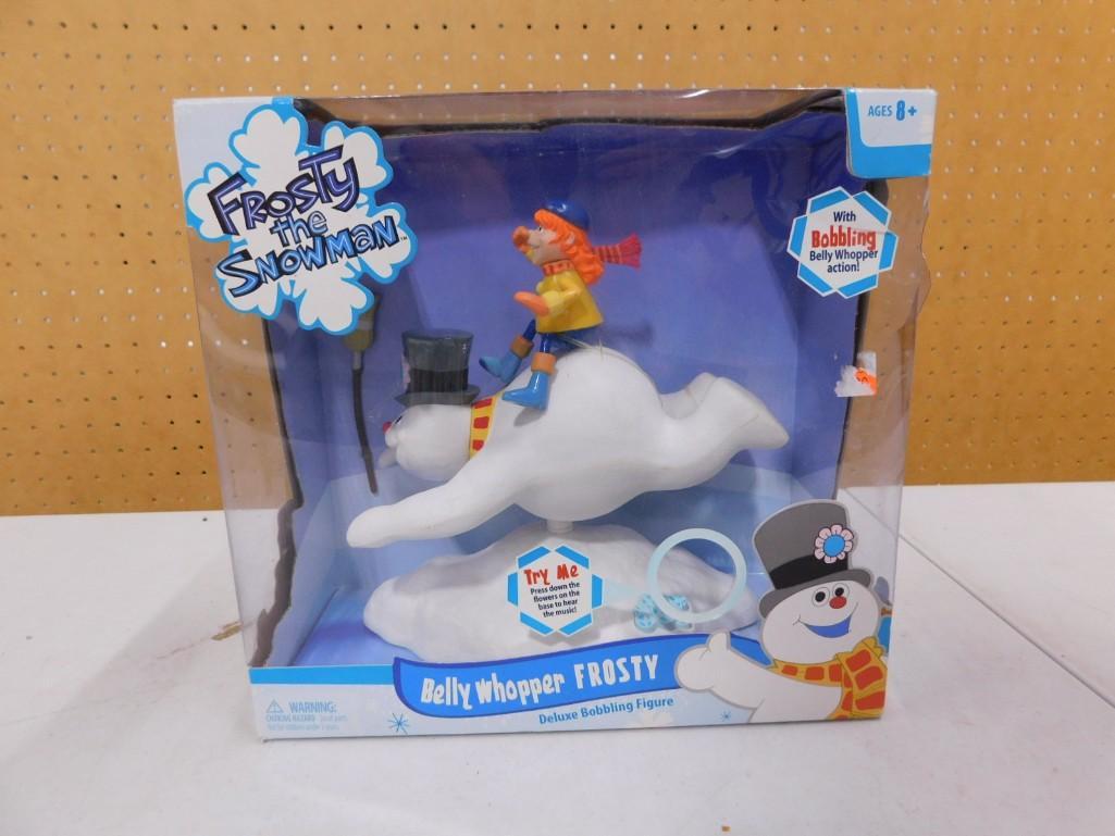 Frosty the Snowman Belly Whopper Frosty with Bobbling Belly Action New in Box (1 of 3)