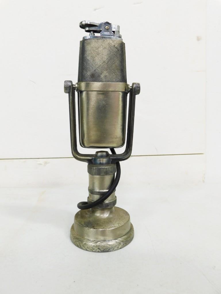 Vintage Microphone Table Lighter (1 of 3)