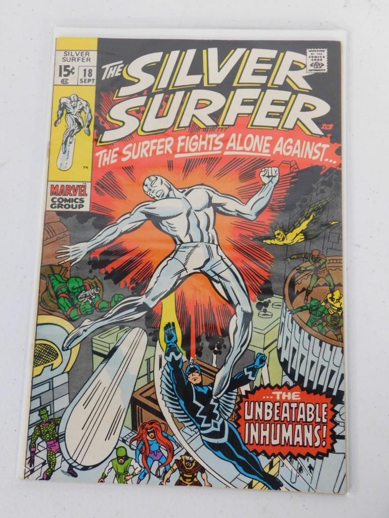 Silver Surfer Comic Book #18 - Last Issue of original Self titled Series (1 of 4)