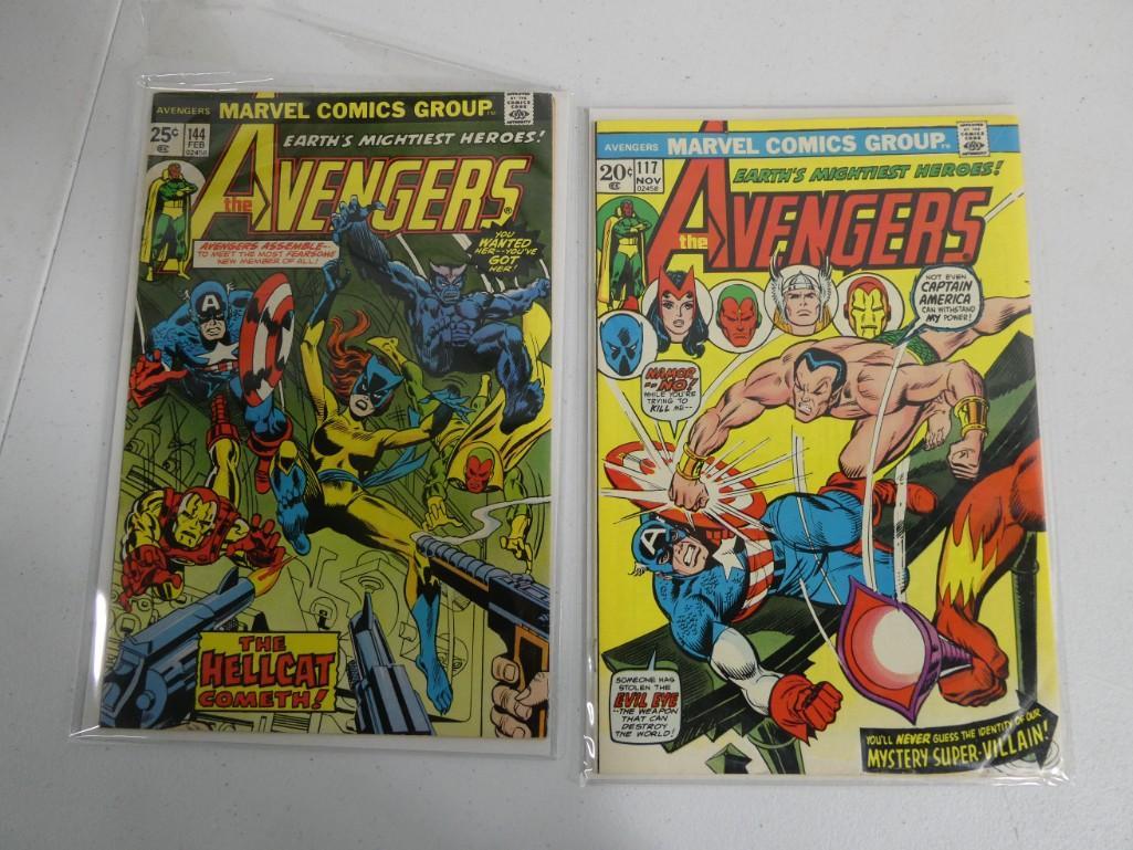 Lot of 2 Avengers Comic Books including #117 and 144 (1 of 7)