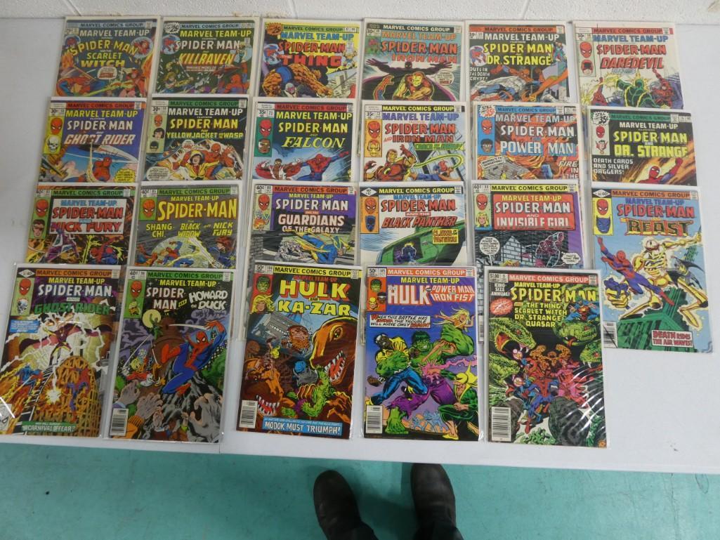 Lot of 23 Marvel Team-Up Comic Books (1 of 4)