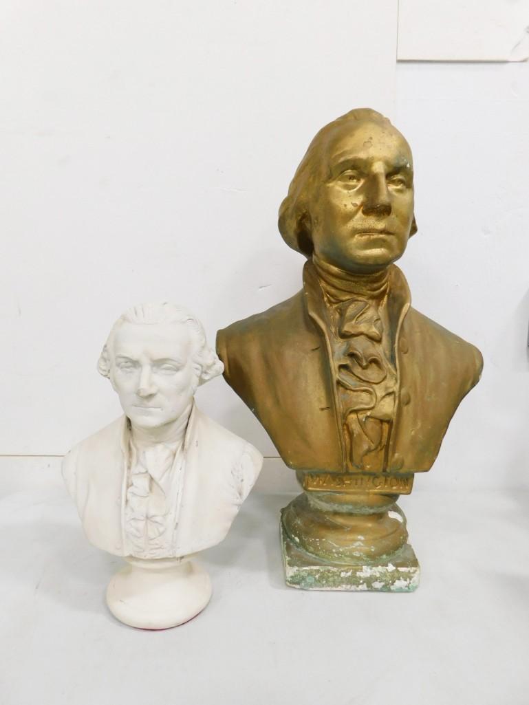 2 Vintage George Washington Busts (1 of 8)
