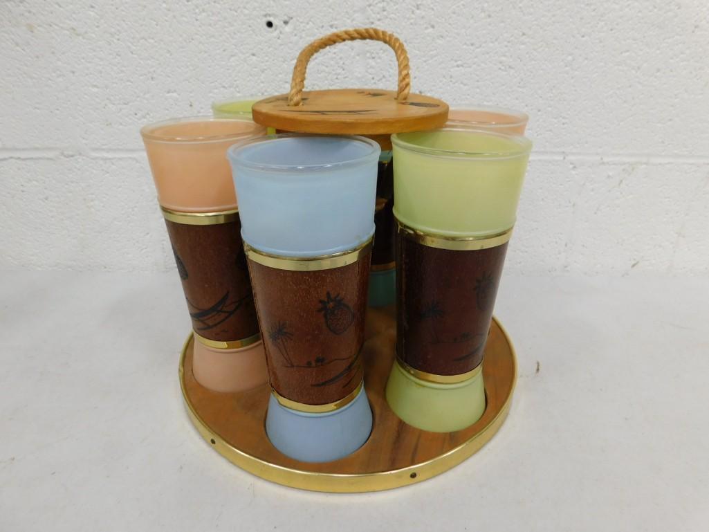 Set of 6 MCM Tumblers with Carrier (1 of 5)