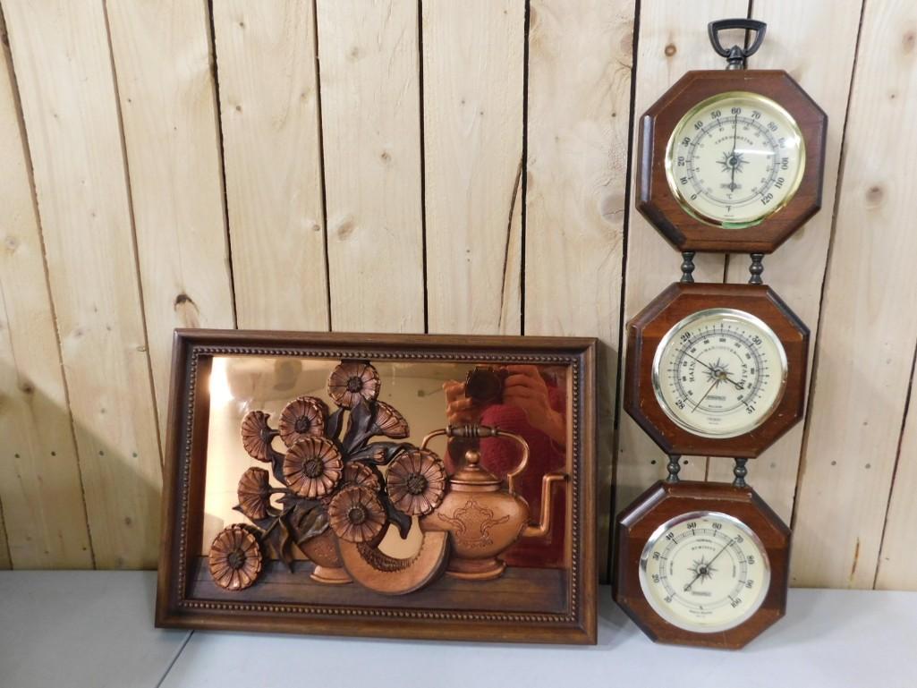 3D Still Life Wall Hanging and a Barometer (1 of 10)