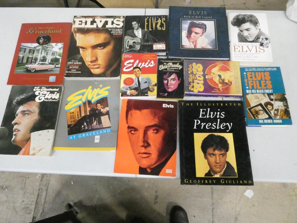Lot of assorted Elvis Presley Books- lots of good ones (1 of 4)