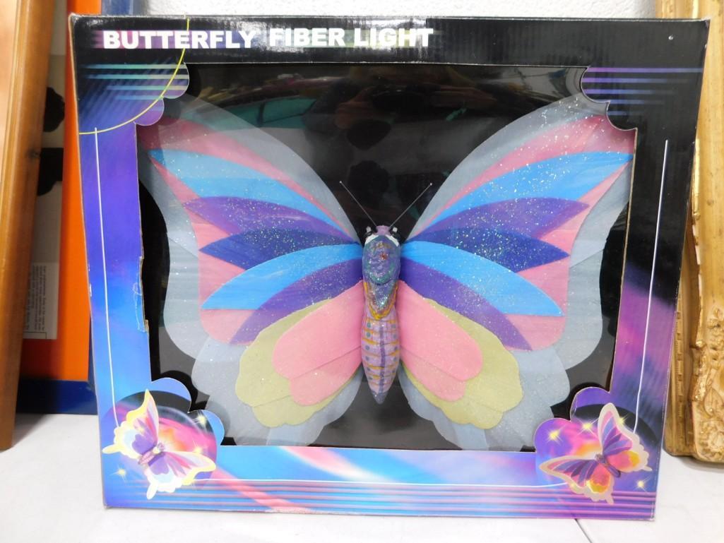 Fiber Optic Butterfly Light New in Box (1 of 3)