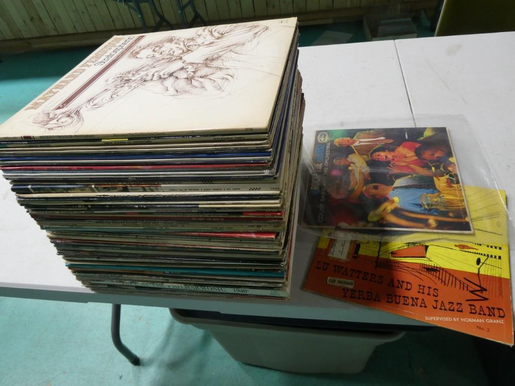 Jazz Vinyl Records incl Ray Charles, Buddy Rich, Earl Klugh, Maynard Ferguson, Herbie Man (1 of 6)
