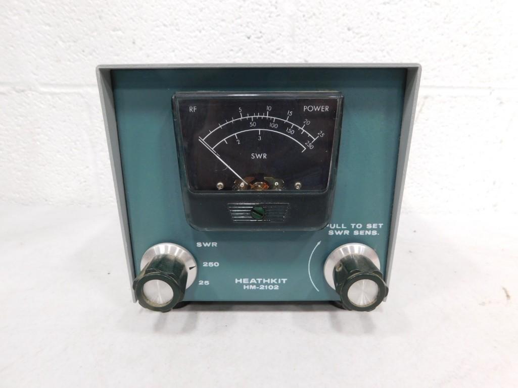 Heathkit HM-2102 Hamm Radio RF SWR Watt Meter 200W/2000W HF-Bands HM102 (1 of 4)