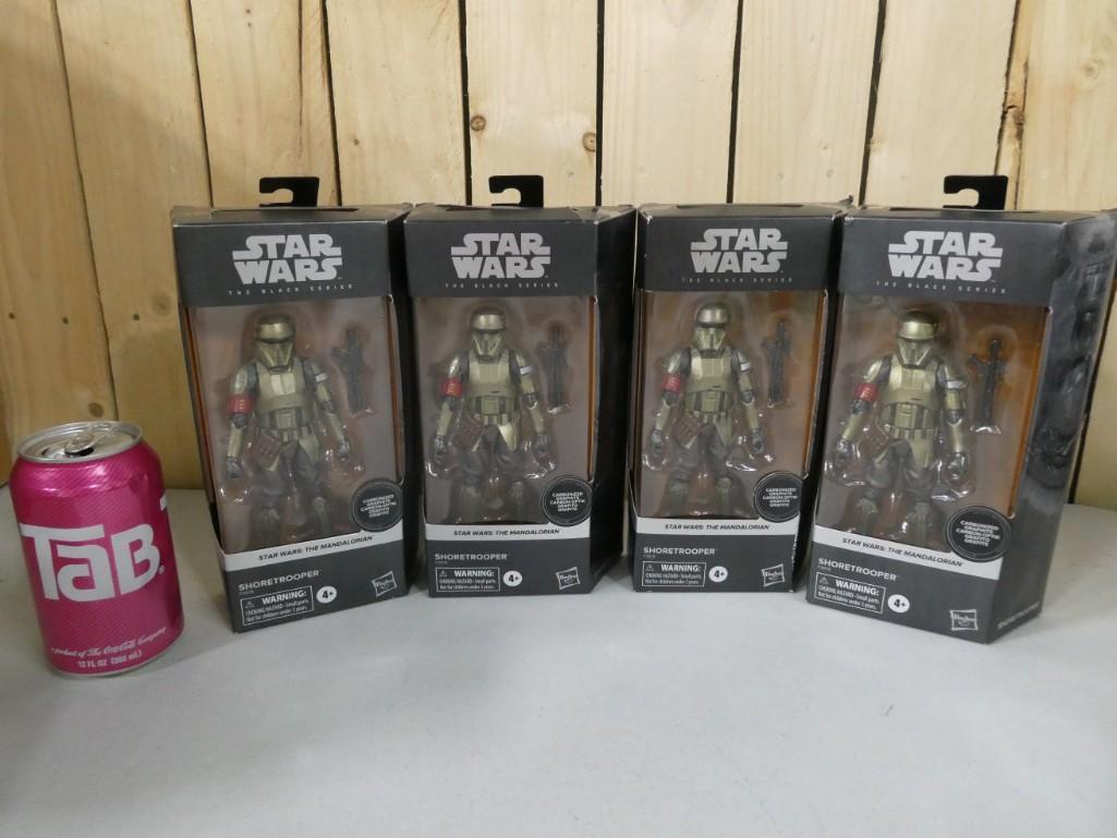 4 Star Wars Shoretrooper Figures New in Package (1 of 3)