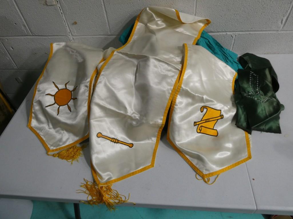 Large lot of Freemason / Order of the Eastern Star Garments (1 of 5)