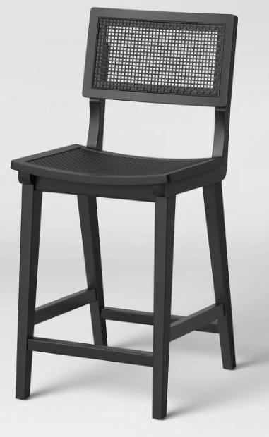 Tormod Backed Cane Counter Height Barstool - New in box (1 of 3)