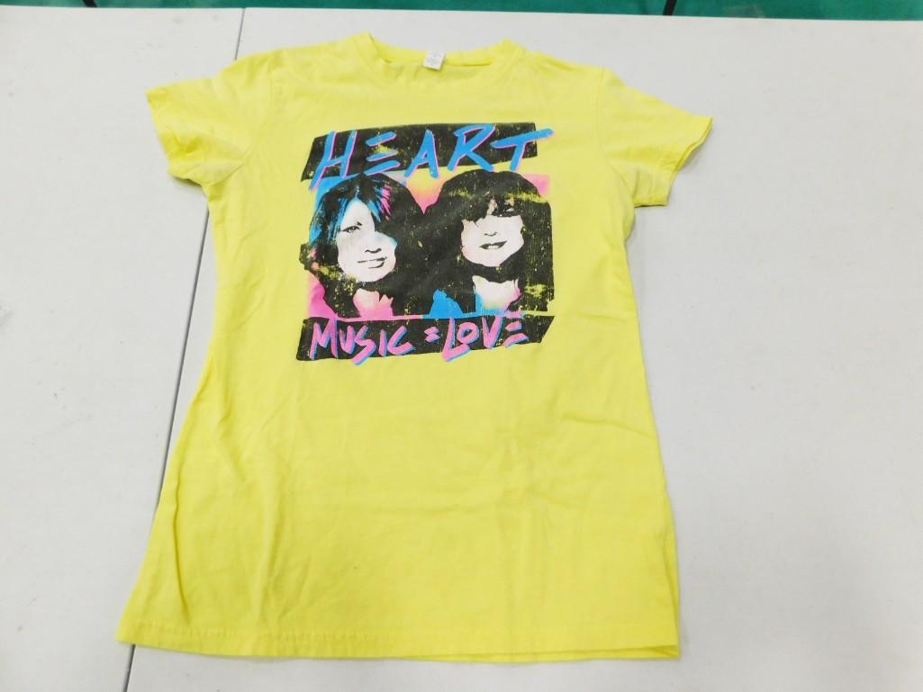 Heart Music=Love T Shirt Size M (1 of 3)