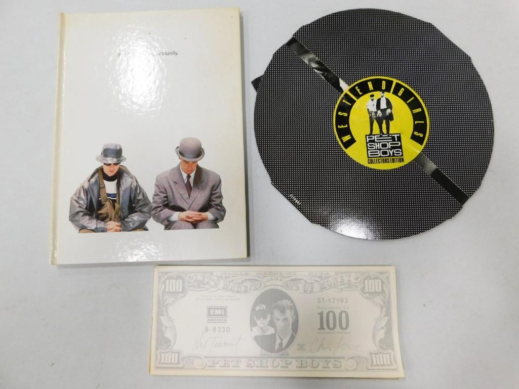 The Pet Shop Boys Lot incl West End Girls Collectors Edition Record, Pet Shop Boys Money, Pet Shop B (1 of 3)
