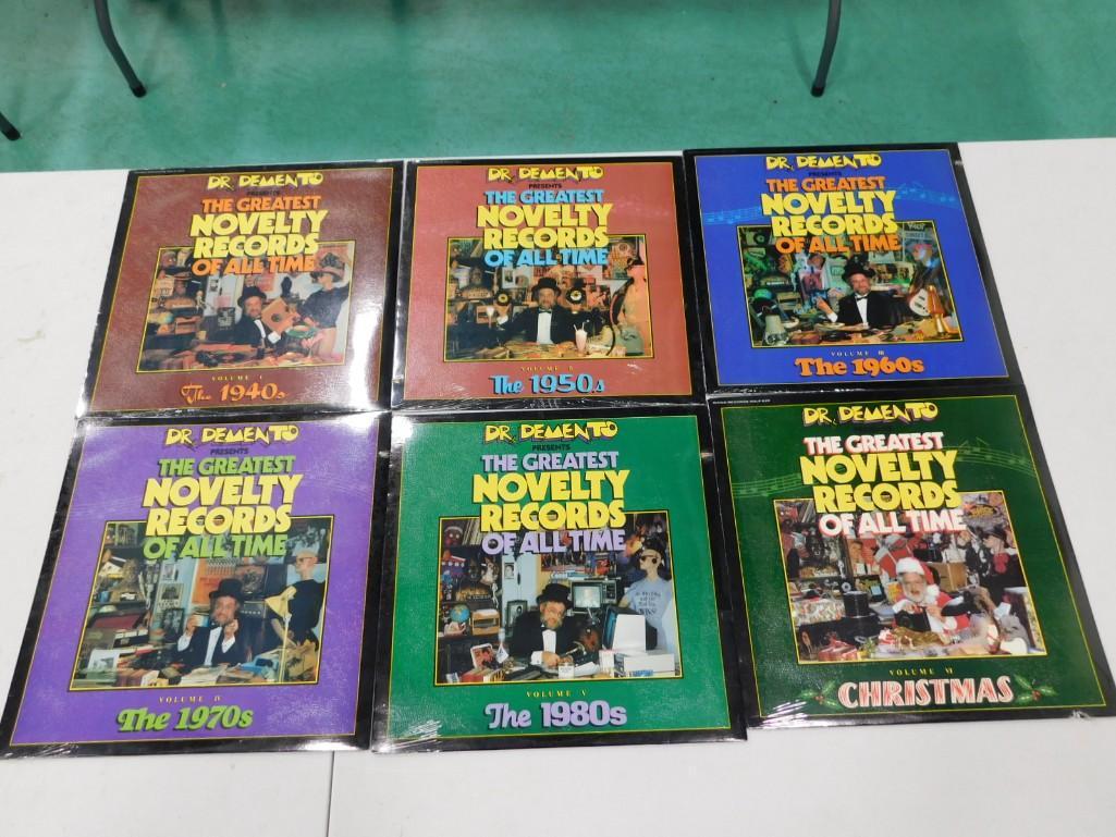 6 Dr Demento Sealed Vinyl Records incl Volumes 1-6 (1 of 5)