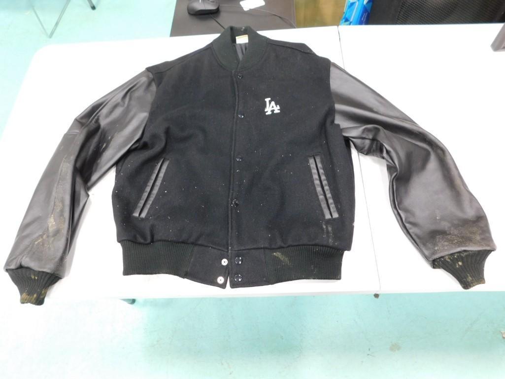 Arabian Prince Big Posse Wool Tour Jacket with Leather Sleeves Size Large (1 of 3)