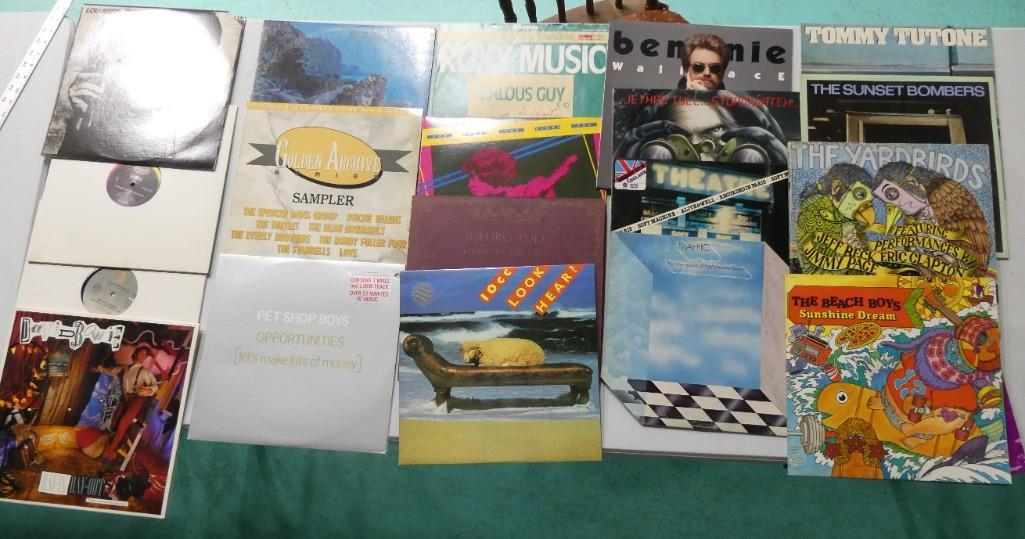 Vinyl Records incl Lou Reed, Roxy Music, Queen, Pet Shop Boys, David Bowie, The Kinks, (1 of 6)