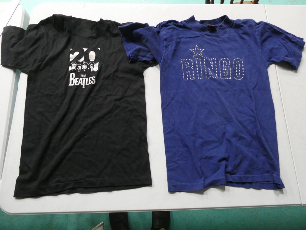 The Beatles T Shirt and Ringo Starr T Shirt Both Size Small (1 of 7)