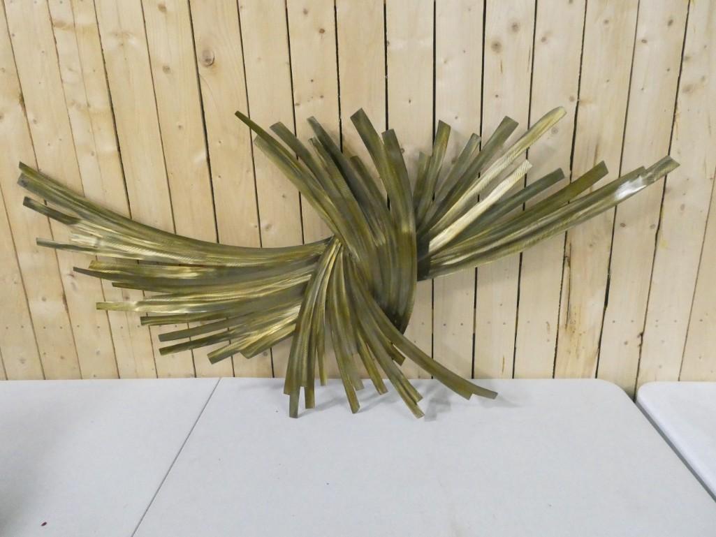 Abstract Metal Wall Art Decoration (1 of 4)
