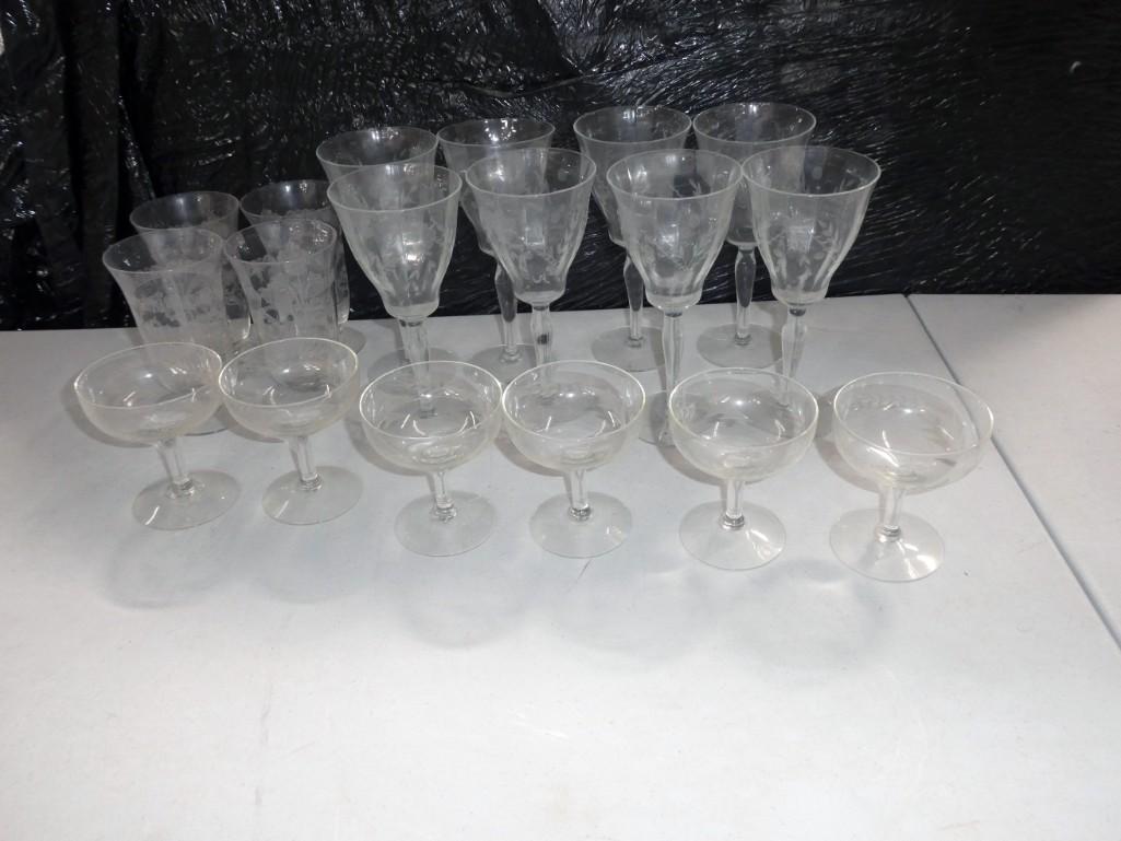 Asst Etched Stemware (1 of 6)