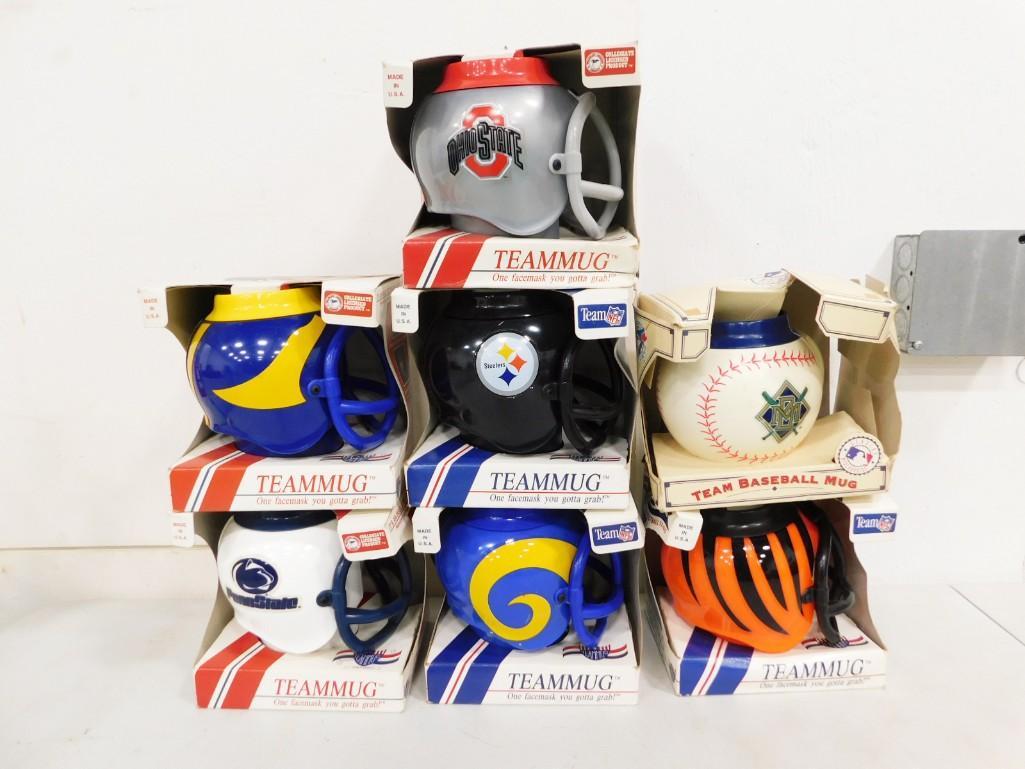 7 NFL Teammugs Football Helmet Mugs to Hold Hot or Cold Beverages (1 of 5)