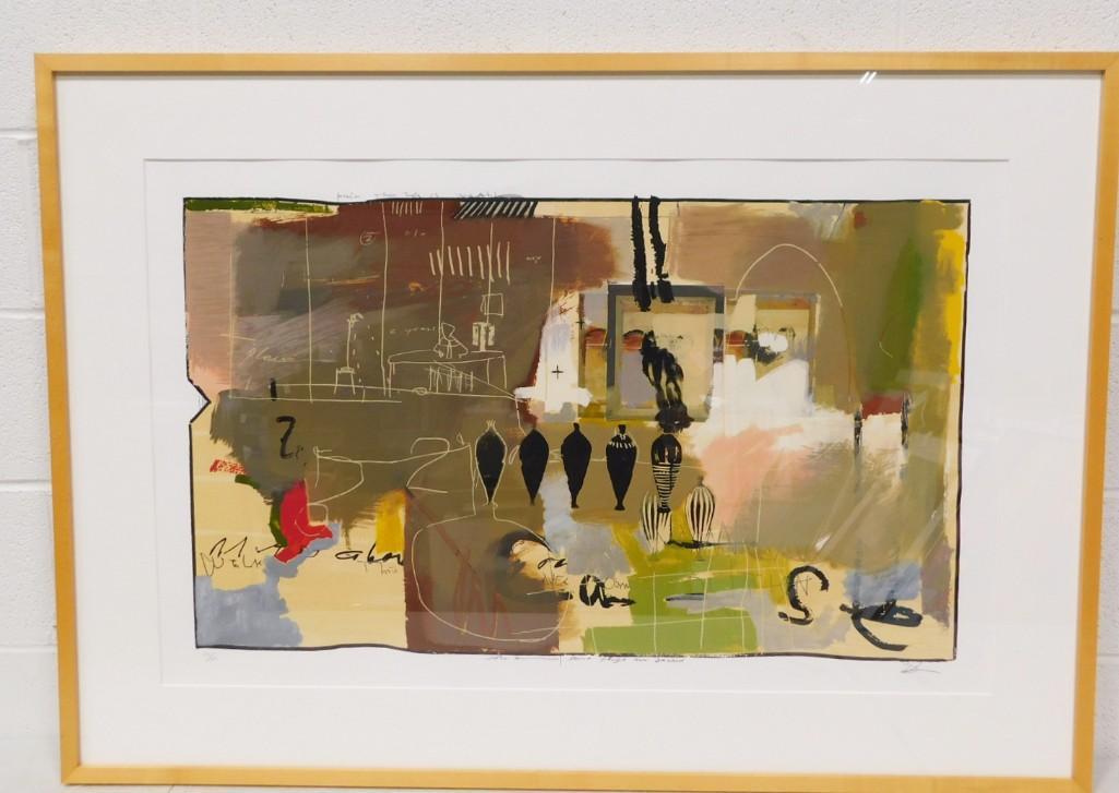 Unknown Artist "Some Things Are Secret" Edition 100/165 Pencil Signed (signature unreadable) Measure (1 of 5)