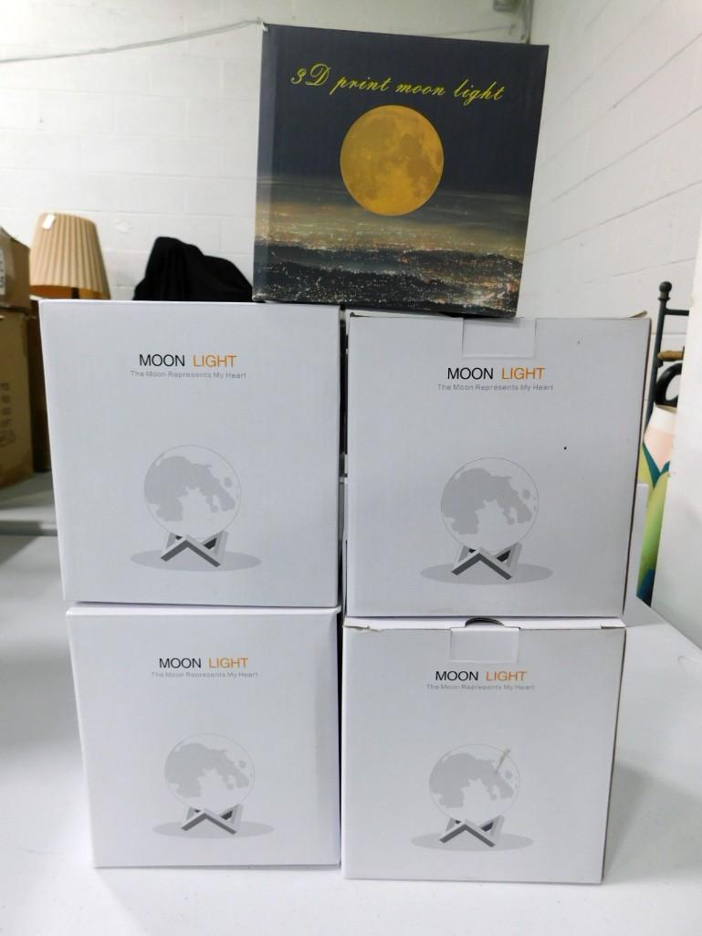 5 Small Touch Lamps New in Box (1 of 1)