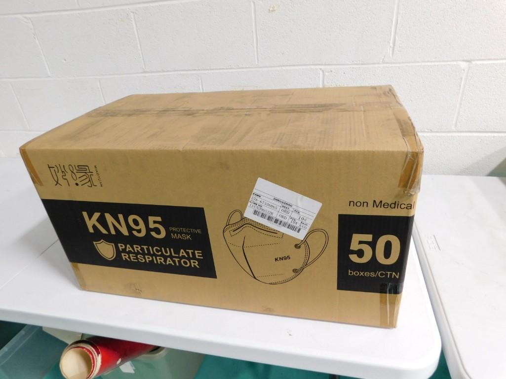 Case of 50 Boxes of KN95 Masks 500 Masks Total (1 of 2)