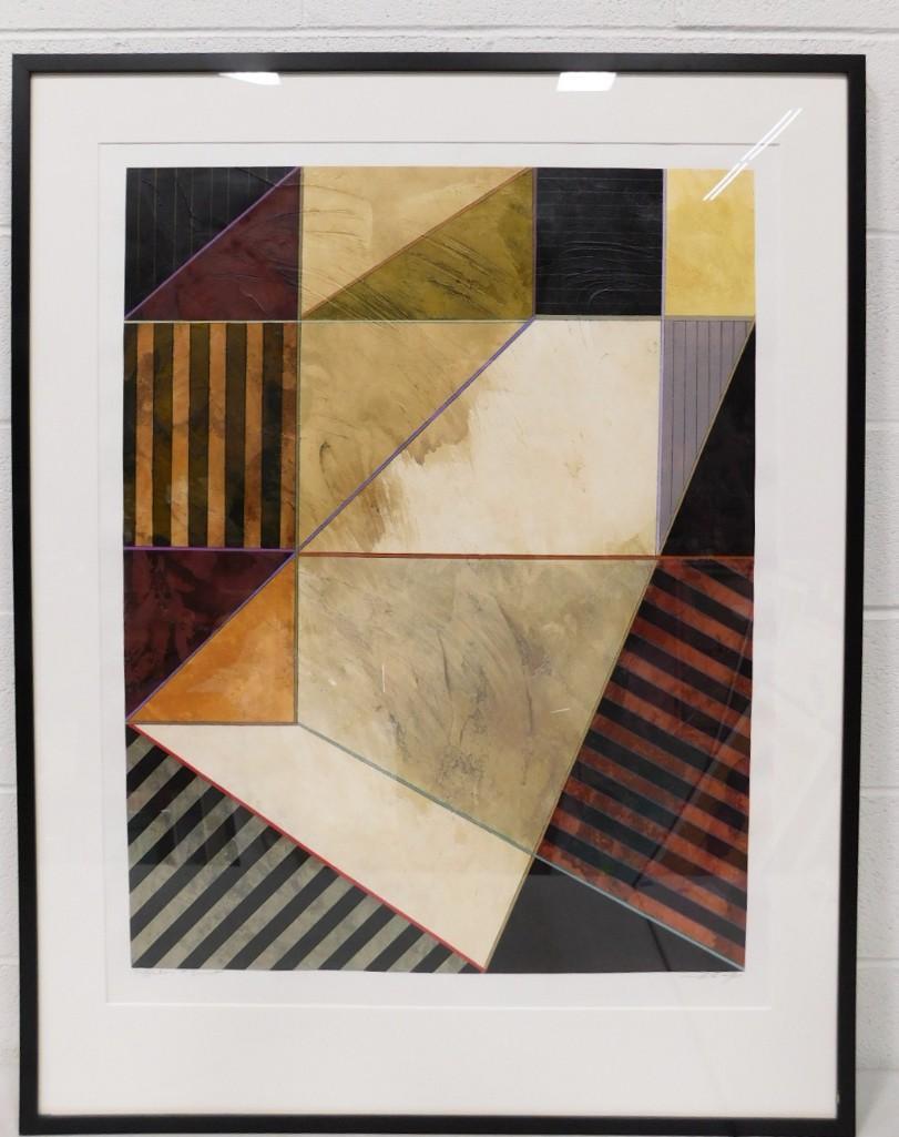 Unknown Artist "Reflections of Sunset" Pencil Signed 35"x46" (1 of 5)