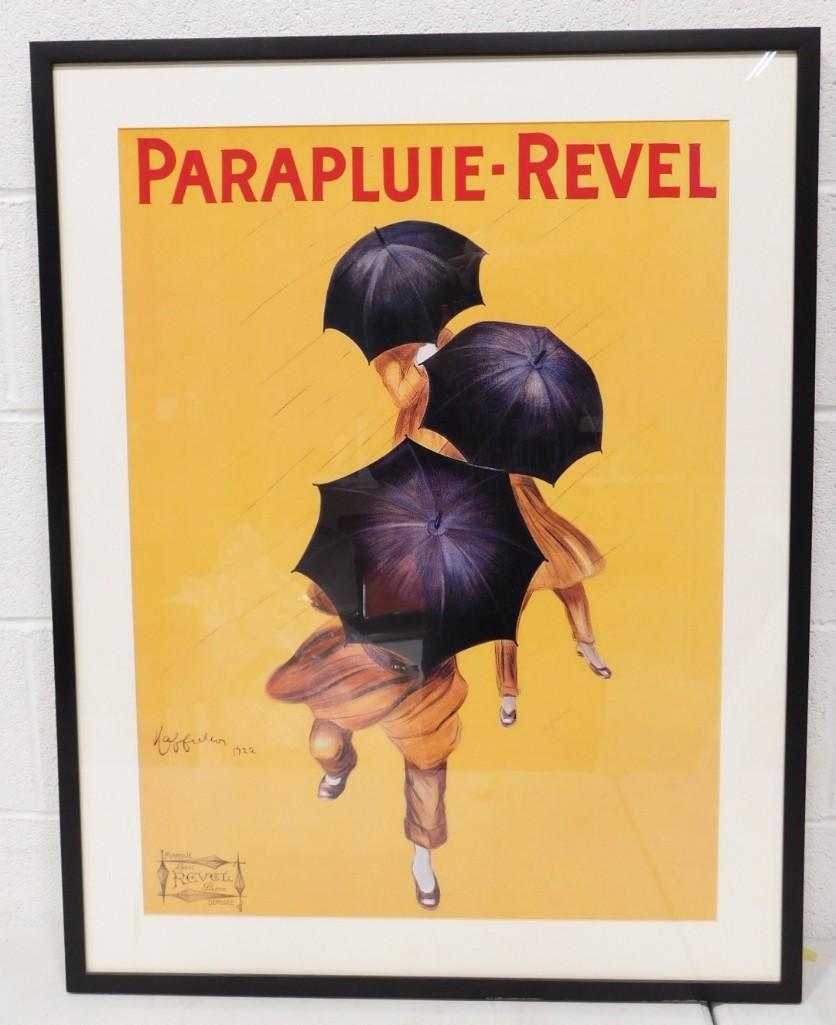 Parappluie - Revel Poster Framed Measures 35"x28" (1 of 5)