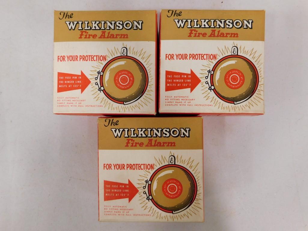 Lot of 3 Wilkinson Fire Alarms New in Box: Lot of 3 Wilkinson Fire Alarms New in Box