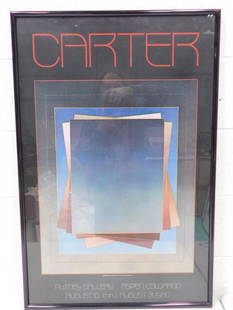 Richard Carter Framed Poster Putney Gallery Aspin, CO "Tender Eden" Measures 35"x23": Richard Carter Framed Poster Putney Gallery Aspin, CO &#34;Tender Eden&#34; Measures 35&#34;x23&#34;