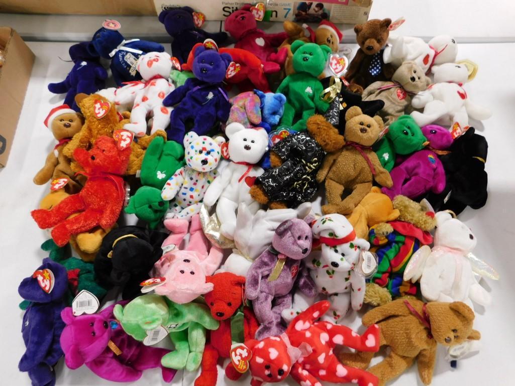 Approx 47 Beanie Babies: Approx 47 Beanie Babies