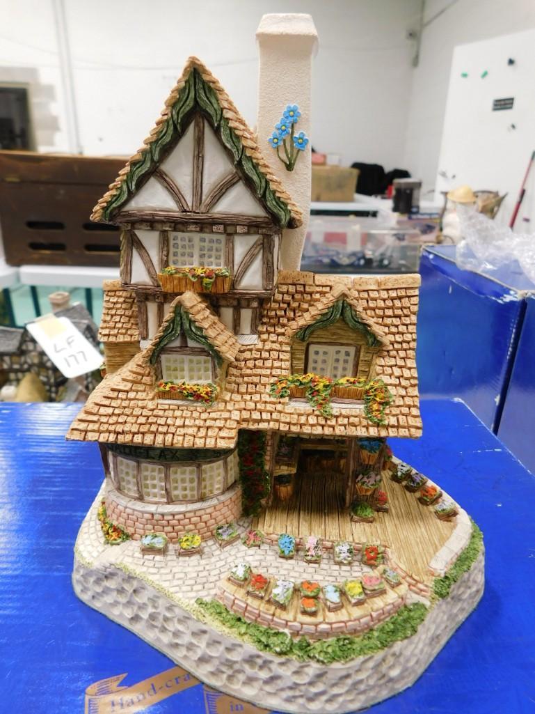 David Winter Cottages The Flower Shop Signed (1 of 6)