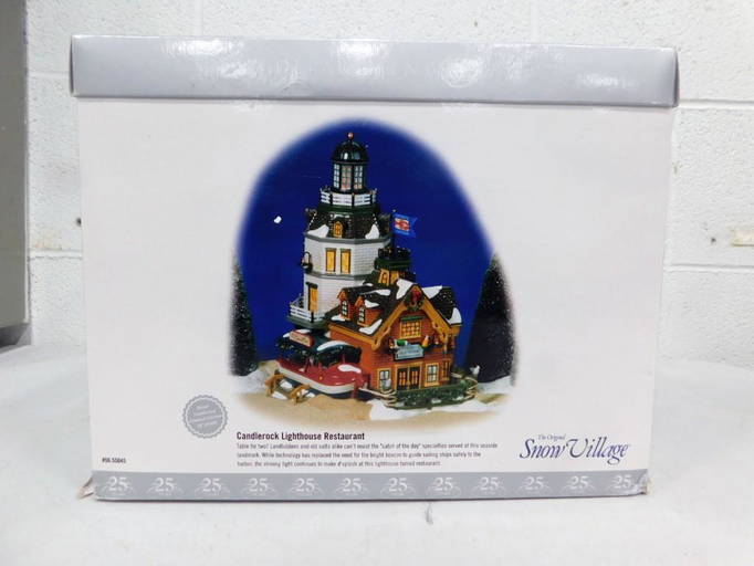 Dept 56 Candlerock Lighthouse Restaurant Limited Edition The Original