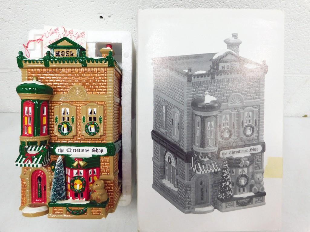 Dept 56 The Christmas Shop The Original Snow Village in Box (1 of 3)