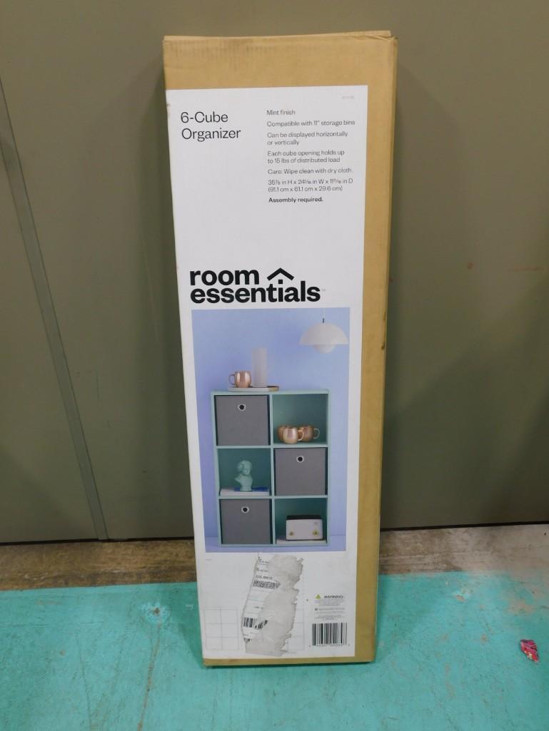 New in Box Room Essentials 6 Cube Organizer - Mint Color (1 of 3)