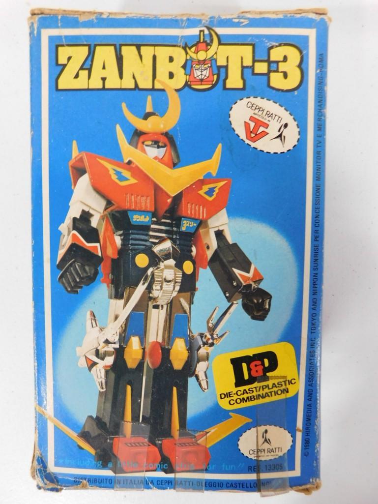 Vtg 1980 ZANBOT-3 Transforming Robot with Original Box (1 of 11)
