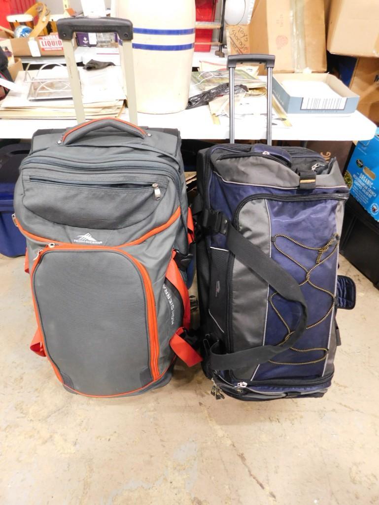2 Heavy Duty Camping Bags / Suitcases including High Sierra (1 of 5)