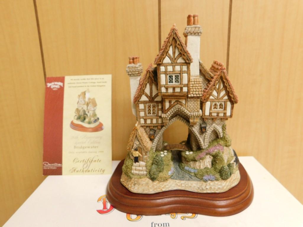 David Winter Cottages - Bridgewater with COA and Box (1 of 3)