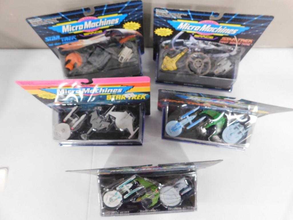 Lot of 5 new in package Micro Machines Star Trek (1 of 4)