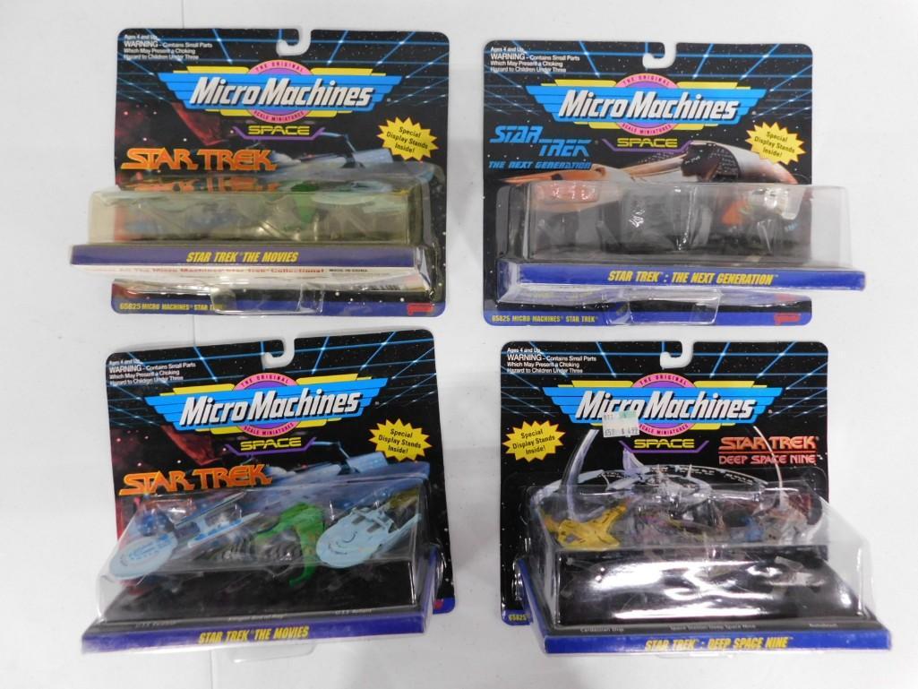 4 New in Package Micro Machines Star Trek (1 of 3)