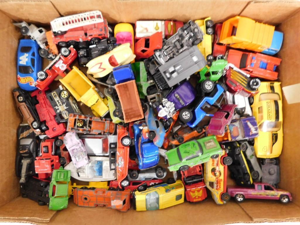 Large Lot of assorted Toy Cars including Hot Wheels, etc. Some are pretty old (1 of 4)
