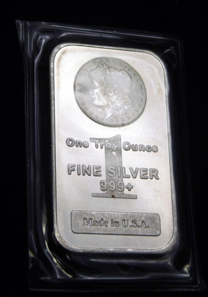1 Troy Ounce Silver Bar (1 of 2)