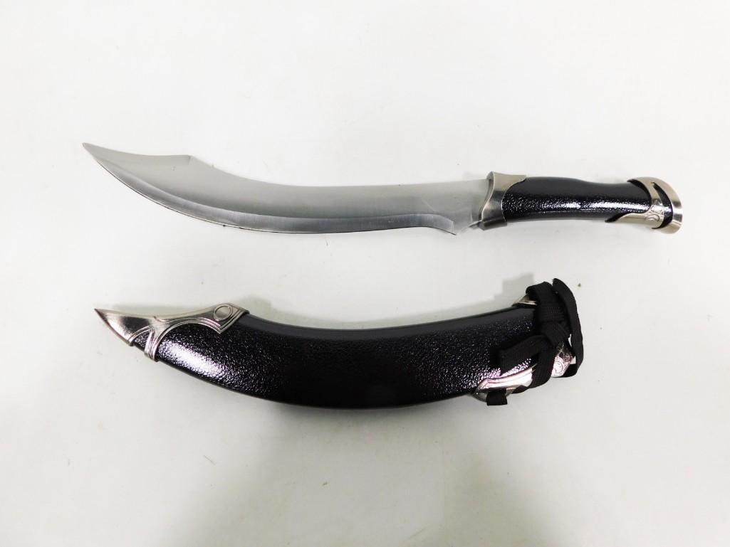 Pirate Style Knife or Machete with Sheath (1 of 8)