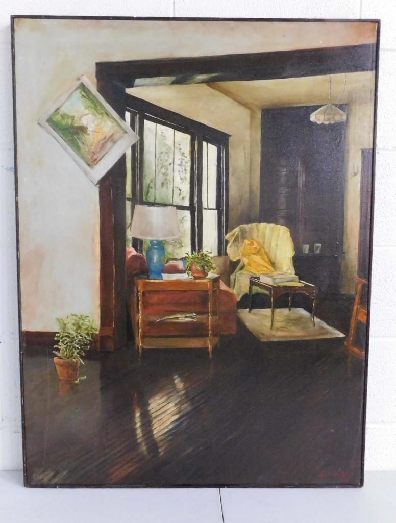 In the Style of Leon de Smet "Interior Composition" 1913' (1 of 5)