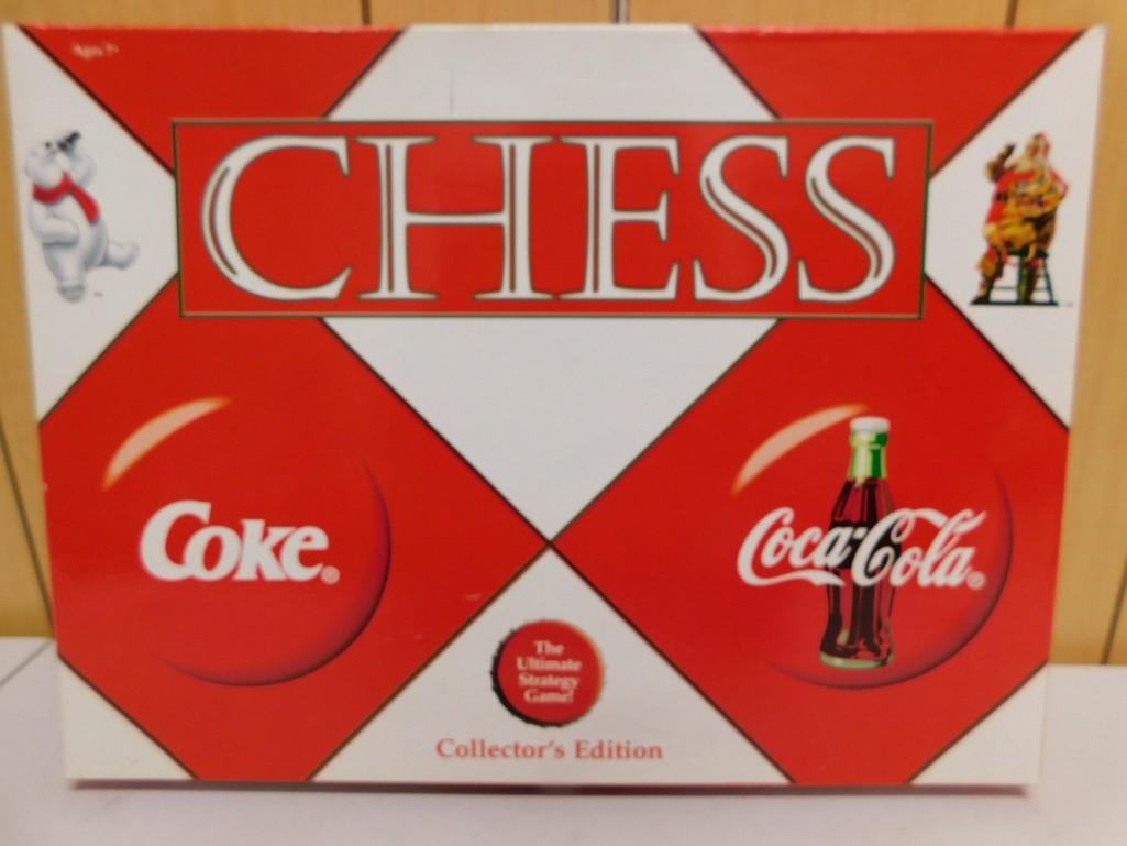 2002 Coca Cola Chess Set in Original Box (1 of 4)