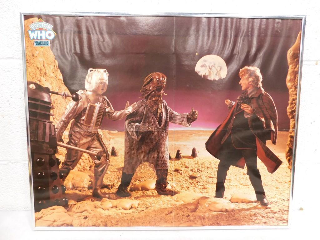 Doctor Who Framed Poster (1 of 2)