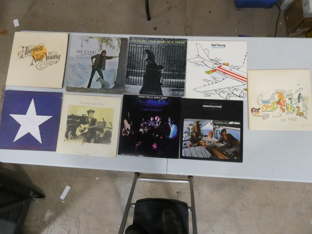 Neil Young Vinyl Records including CSN&Y, Crazy Horse, Solo, etc. (1 of 6)