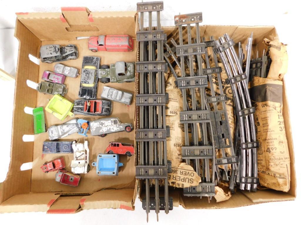 Lot of Vintage Toy Cars and Train Track incl Dinky Toys, Corgi Toys, Etc (1 of 6)